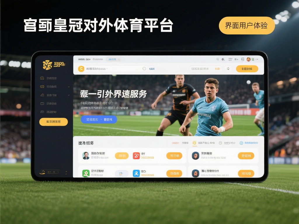 此外，皇冠外围体育平台注重用户体验，界面设计简洁直