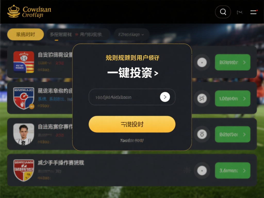 另外，皇冠体育支持一键投注功能，对于熟悉规则的用户